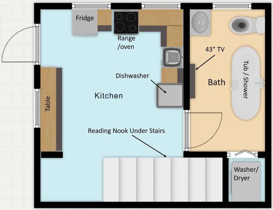Private Cabin- Breakfast - Double Tub - 75In Tv - Sup - Washer Dryer - Bbq West Point Eksteriør billede